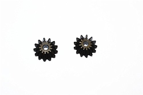 EPTNNASOCrazyRacer 1/10 RC Car #5382X Upgrade Parts Harden Steel Differential Spider Gears - 2pcs Set for E-REVO REVO T/E-Maxx Slayer Summit