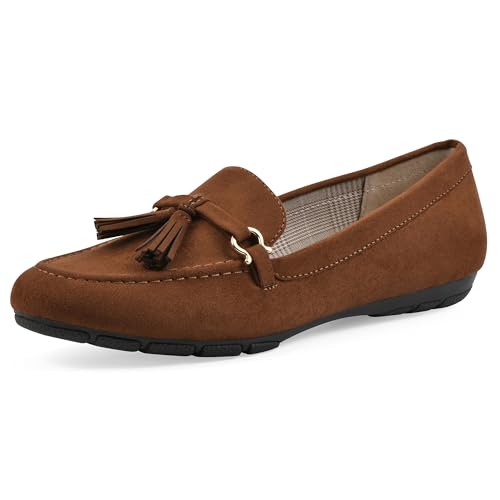 Image of Cliffs by White Mountain Women's Gush Cushioned Driving Moccasin Loafer Flat