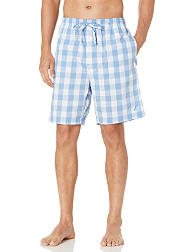 Nautica mens Soft Woven 100% Cotton Elastic Waistband...