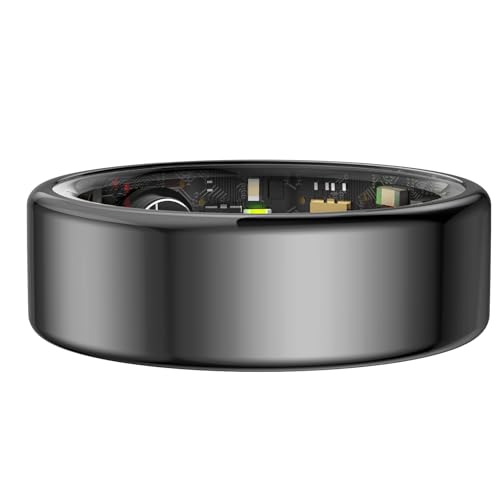 Smart Ring, Camera-afstandsbediening, Lichaamstemperatuur, 5.1, Stappenteller, Slaapmonitor, Elektrisch Boeken Draaien, Draagbare Smart Ring voor Dames (9#) - Afbeelding 3