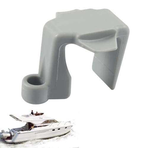 Generico - Clips de pare-chocs de bateau, clip de pare-chocs de bateau ponton | Clip de rail carré de bateau réglable - Porte de garde-boue marine, pince de corde, crochet de bourreau, accessoires de yacht