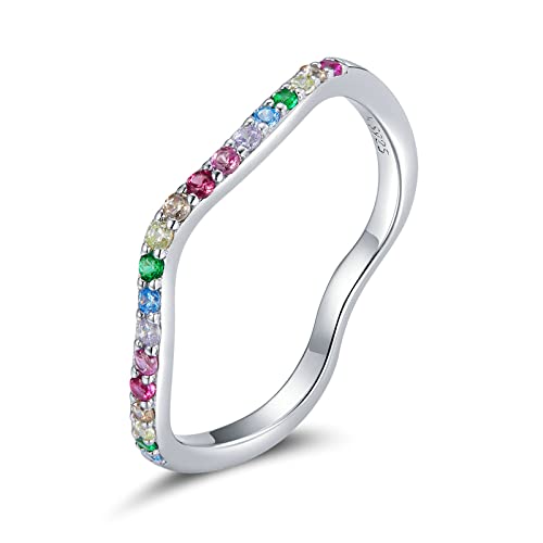 Bague vague Rainbow Bridge femmes idéale pour sublimer le style quotidien