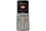 Gigaset Gl590 Telefono Movil Gris 2.8 Pouces, [Version International, Non-Compatible en France]