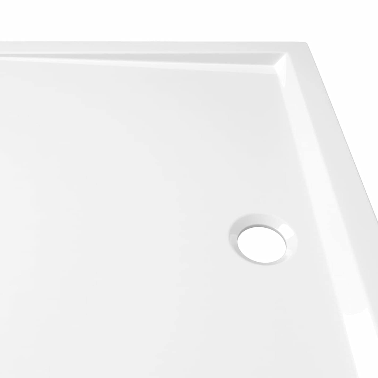 ARKEM Plato de Ducha Rectangular ABS 80x110 cm Mamparas De Ducha Frontales