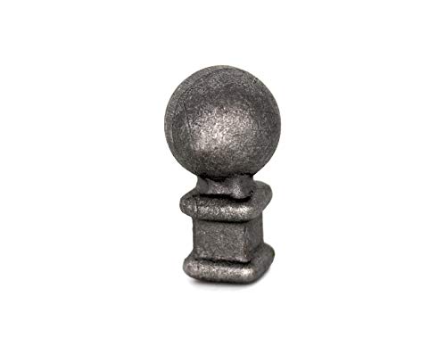 UHRIG Punta de valla forjada de acero, punta ornamental, hierro para construcción de vallas en diseño antiguo