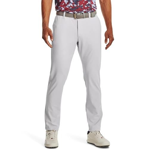 Under Armour 1369999-14-30/32 UA Iso-Chill - Pantalones cónicos para hombre, color gris halo 30/32