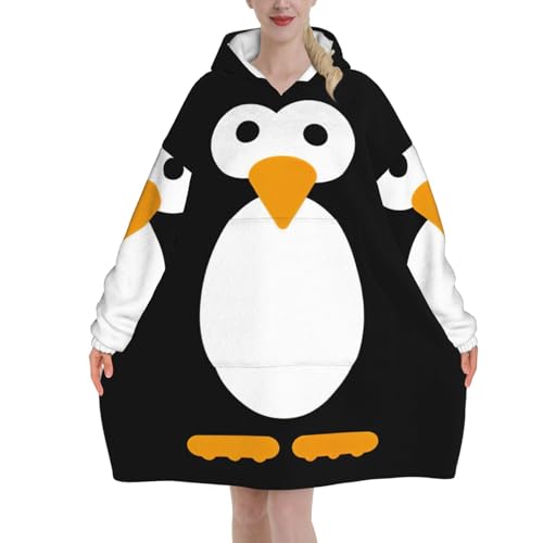 Couverture à capuche anti-froid avec manches pour ne plus jamais frissonner sur votre canapé