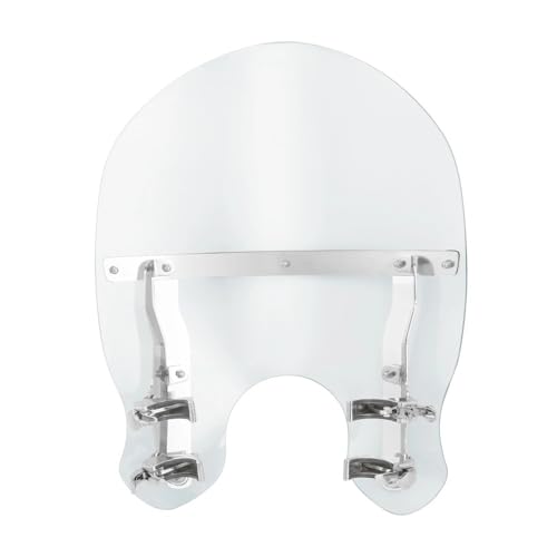 Déflecteur vent pare-brise 49mm, idéal pour protéger le motard