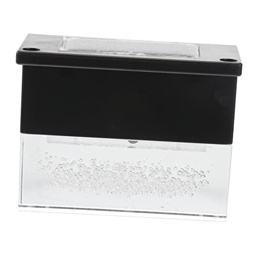 VILLCASE 1pc Solar Powered Outdoor Led Stair Light Fast Charging Design Decorative Lighting Tool for Courtyards Balconies and Stairs