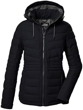 killtec Damen Steppjacke/Funktionsjacke KOW 10 WMN QLTD JCKT | Wassersäule 10.000 mm, atmungsaktiv, Wasserdampfdurchlässigkeit 3.000 g/m2/24h, winddicht, windabweisend, recycelte F