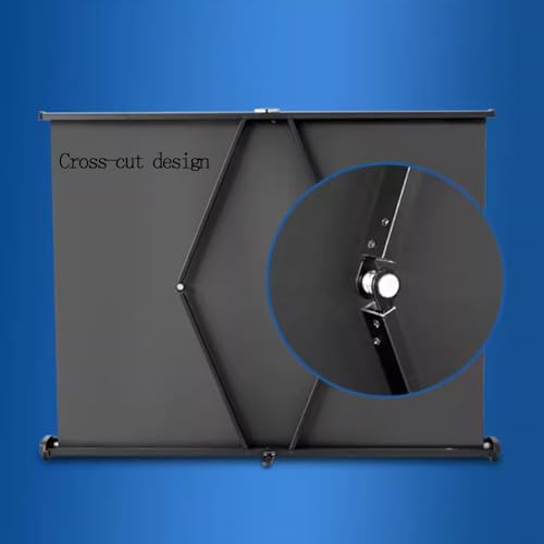 Pantalla manual portátil 50 pulg 16:9 para proyector miniatura 2