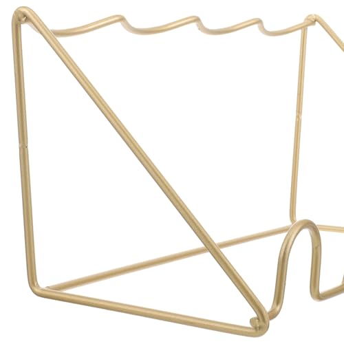 Présentoir décoratif de table en métal moderne pour bouteilles de vin