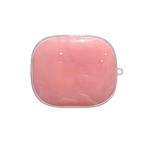 KOOLRIVER�EFor Shokz OpenFit Pro�p�P�[�X �N���A TPU ���� �ی�J�o�[ ���h�~ ������� �V���v�� ���C�����X�C���z�� �[�d�P�[�X�J�o�[(�s���N)