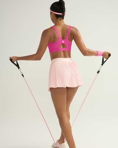 Image of RUNNING GIRL Sports Bra for Women High Support, Molded Cup High Impact Sports Bras for Women with Sewn in Pads