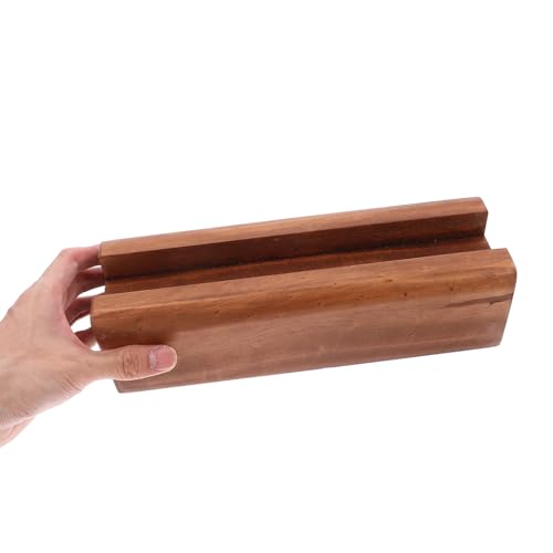 Base de espejo de piso de madera para evitar caídas soporte estable y seguro INOOMP 5