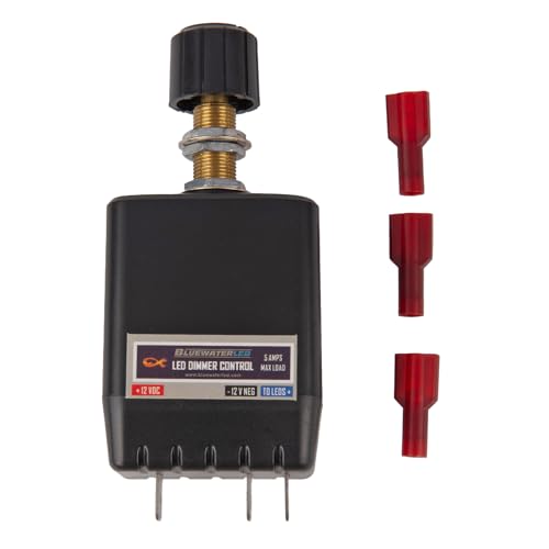 T-H Marine Waterproof LED Dimmer Control with On/Off Switch for Marine Lighting Solutions | Easy Install, Compatible with BlueWaterLED & Extreme Pro LED Systems | Enhanced Brightness Control for Boats