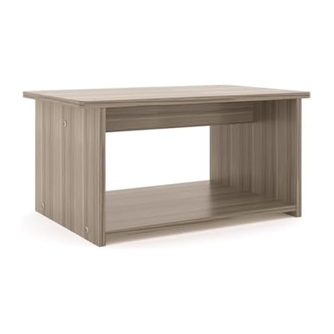 Tot Mate Wooden Toddler's Activity Table with Toy Storage - Kid's Play Center for Drawing, Reading, Crafts - Ideal for Playrooms or Classrooms, 32" W x 16" H, Shadow Elm Gray, Assembled Cover