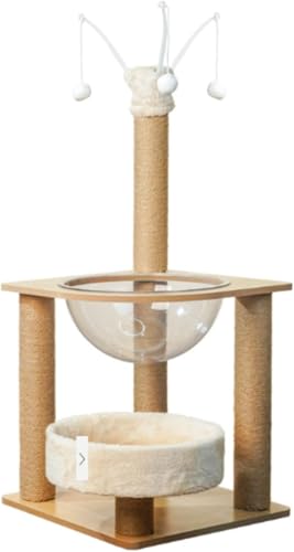 子猫用クライマーは、砂とスペースを取らない カプセルキャットクライマーは、猫のスクラッチポスト小さなおもちゃの多くを取る (02)