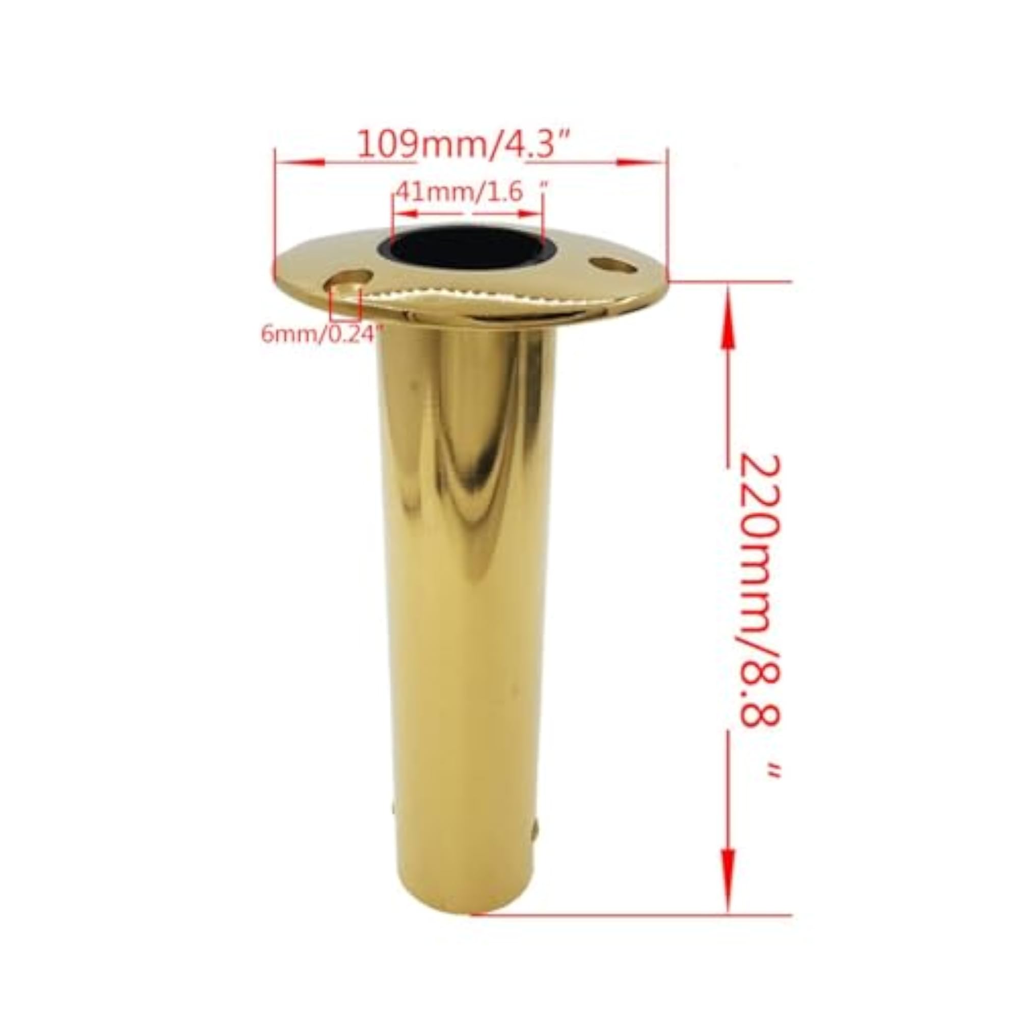 Stainless Steel Rod Holder, Long-Lasting Marine Gear