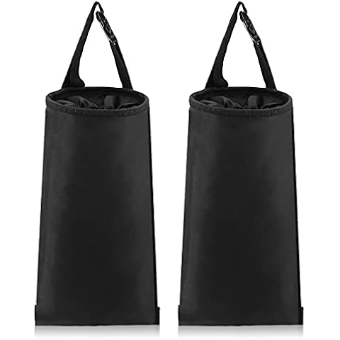 UTSAUTO 2 Pack Car Trash Bags Car Trash Can Washable Eco-Friendly Seat Back Hanging Car Trash Bag Car Garbage Bag for Car,Travelling,Outdoor Cover