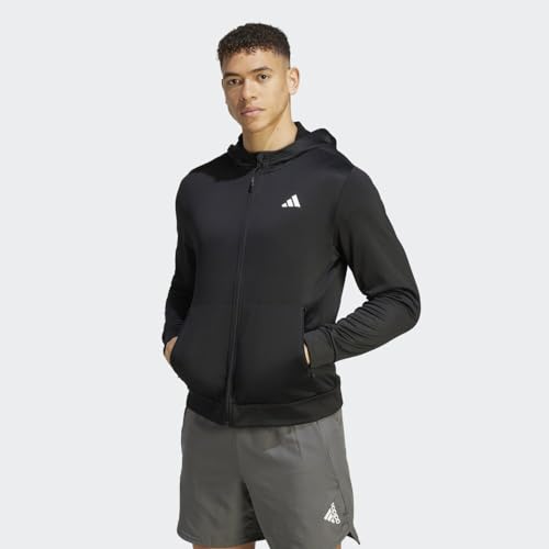 adidas Men's Training Essentials Seasonal Woven Full-zip Jacket3