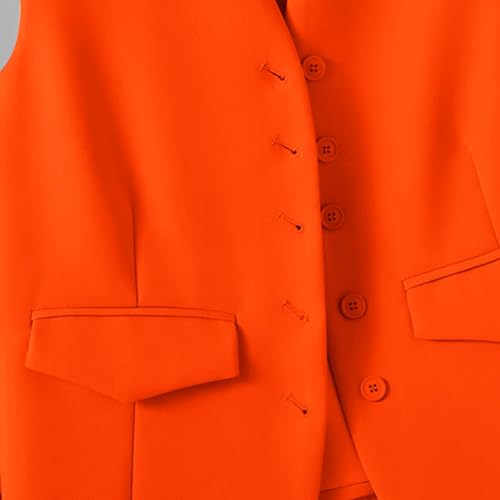 Womens Vests Crop Tank Tops 2025 Button Casual Blaz_er Suit Spring Outfits Waistcoat Jackets Tight Vest for Women4