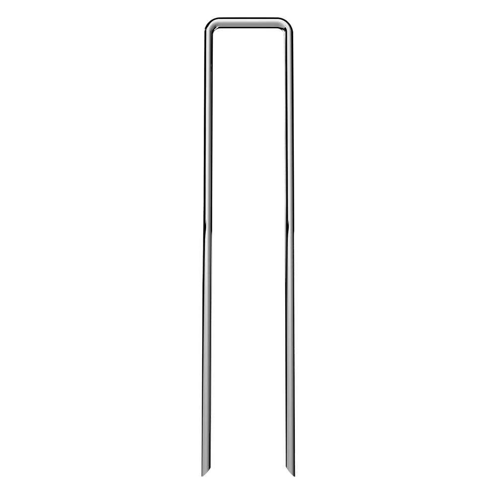 Szpilki metalowe ocynkowane do agrowłókniny agrotkaniny kotwy kołki 100szt. (15cm)