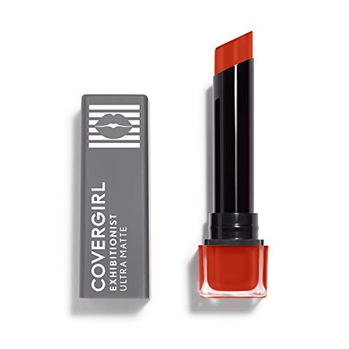 COVERGIRL Exhibitionist Ultra Matte Lipstick, All Abuzz, Pack of 1 - image 1