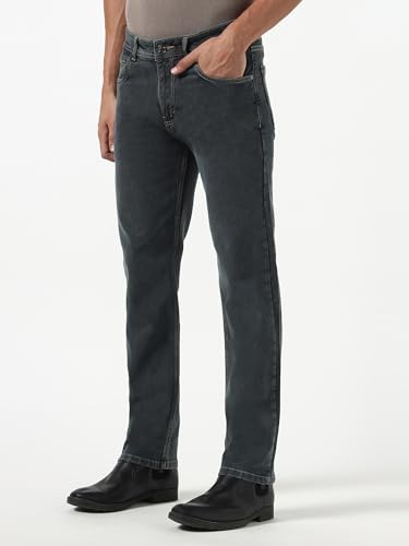 Image of Men's Slim Fit Stretch Denim Jeans | Soft Silky Fabric | Mid Rise | All Day Comfort | Casual Wear