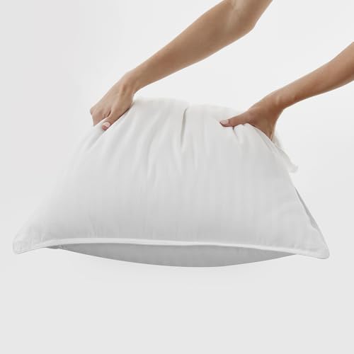 Set 2 Almohadas de Gel Tamaño Queen Blanco miniatura 5