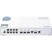 Produktbild Qnap QSW-M408-2C Switch Gestionado 8 Puertos Gigabit + 2 Combinados 10GbE SFP+/RJ45 + 2X 10GbE SFP+