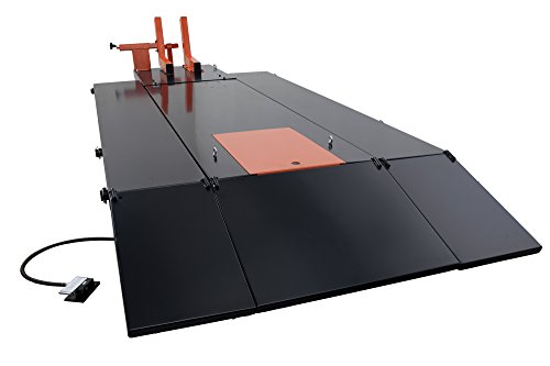 Apluslift Mt1500X 1,500Lb Air Operated 48" Width Atv Motorcycle Lift Table With Side Extensions (Free Service Jack, Free Home Delivery) / 24 Months Parts Warranty #TOP2