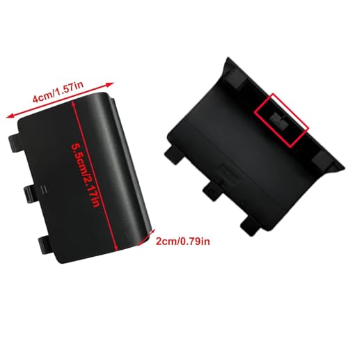 Image of 4 Pack Battery Back Cover for Xbox One S /X Controller Battery Back Pack /Shell Cover Repair Part for Xbox One S /X Controller,NOT for Xbox Series X /S