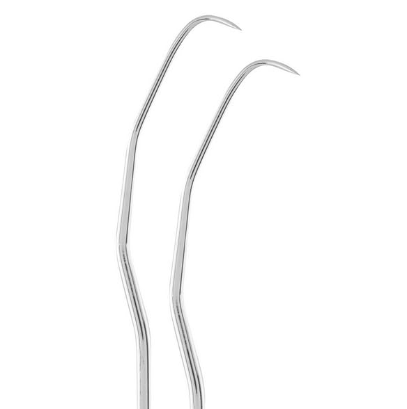 AmeriCan Goods 1/Pcs Dental Explorer #11-12 Double-Ended Solid Premier Stainless Steel Professional Instrument