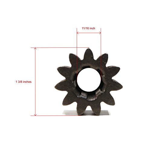 Pignon de direction pour John Deere LA115 plateau 106.7cm PC9741 par The ROP Shop - 3