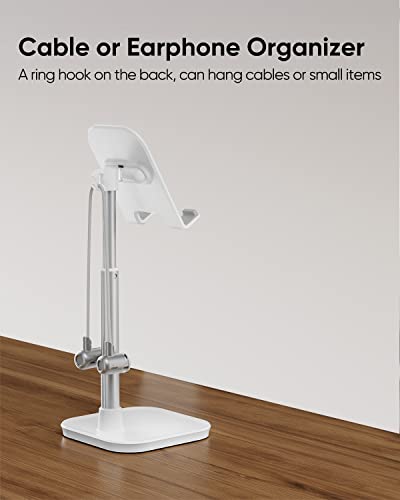 Narmle Cell Phone Stand, Adjustable Phone Stand For Desk, Desktop Phone Holder Stand, Tall Phone Stand Cradle Compatible With Iphone, Galaxy And All Smart Phones #TOP3