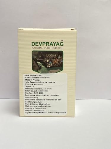 Aceite esencial puro de lavanda 30ml con gotero miniatura 2
