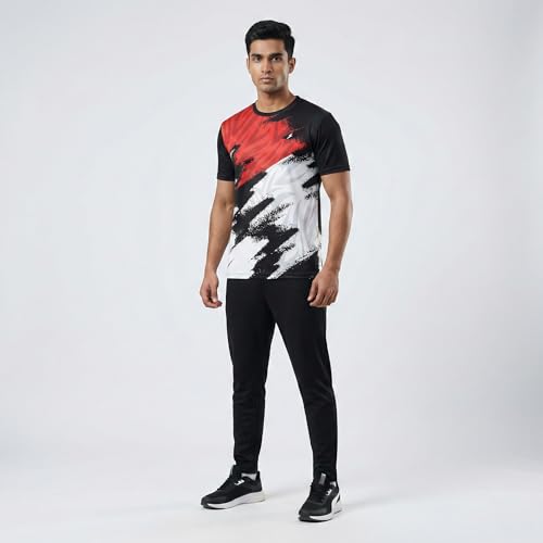 Image of YOURJERSEY Custom Sports Jersey for Men & Kids | Add Player Name | Personalised Cricket /Football /Badminton T-Shirt | Custom Team Jersey