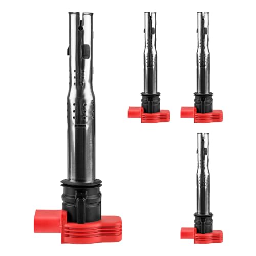Image of PHILTOP Ignition Coil Pack, Compatible with Q7 2007-2019, Q5 2010-2017, A6 Quattro 2005-2018, S4 2010-2016, A7 Quattro 2012-2018, SQ5 2014-2017, A8 Quattro 2007-2015, UF529 Ignition Coil | Audi Q5 /7, A4 /5 /6 /7 /8 Quattro, S4 /5, SQ5, R8, A6, S6, S8, A4, Porsche Cayenne, Panamera, Volkswagen Touareg