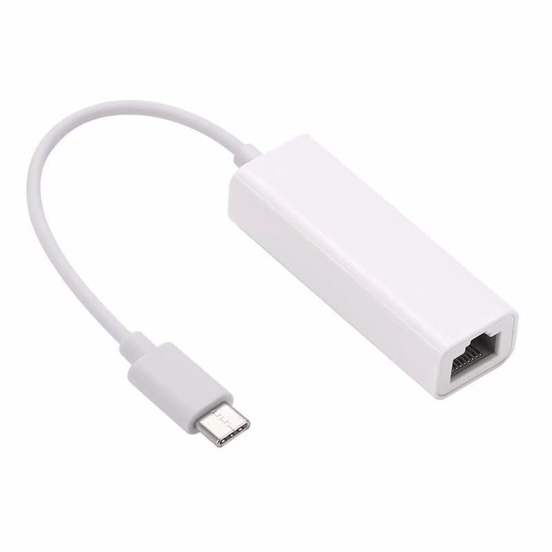 AISHTEC USB C a Ethernet, USB C a RJ45 Adaptador de Red LAN Compatible con Phone 15 Pro, MacBook Pro/Air, Galaxy S23, Surface Book, DELL, Switch - 1 Unidad