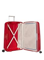 Samsonite S'Cure - Spinner L Koffer, L 75 cm, 102 L, Rot (Crimson Red) – Ansicht 2