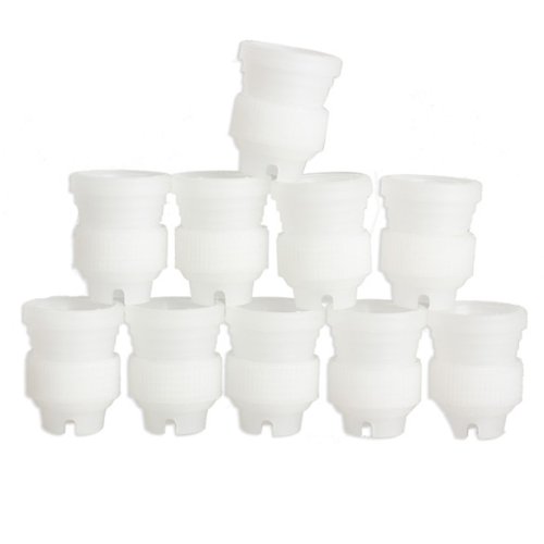 Vktech 10pcs Cake Decorating Couplers Decorating Kit Bakery and Pastry Equipment