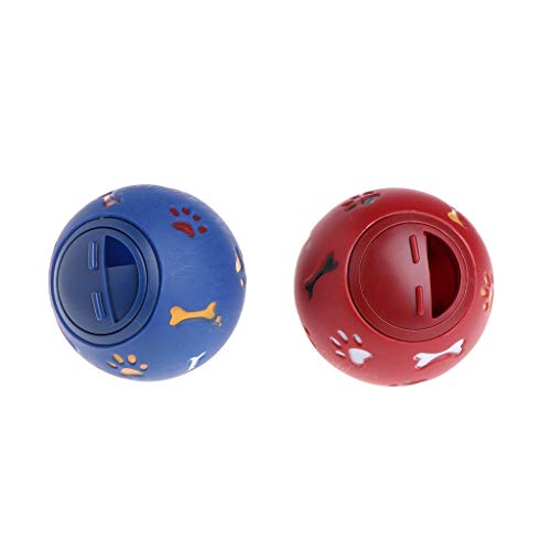 Pet Toys Food Dispenser Training Chew Rotate Switch for Puppy Dog