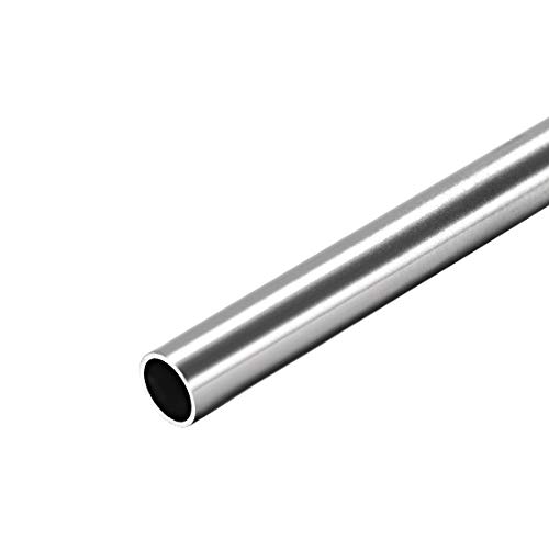 uxcell 304 Stainless Steel Round Tubing 10mm OD 0.8mm Wall Thickness 250mm Length Seamless Straight Pipe Tube