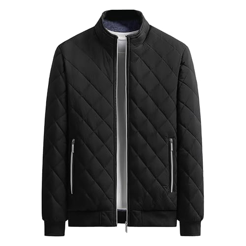 Veste matelassée isolation thermique et polaire intégrale coupe-vent homme