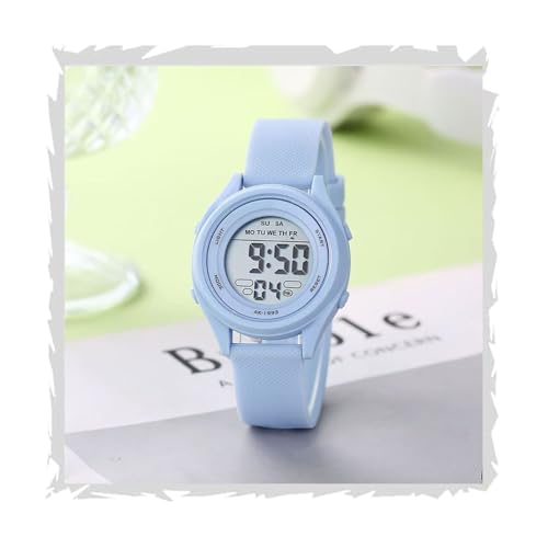 Image of ON TIME OCTUS Multi-Functional Digital Silicone Strap Kids Watch |7 Different Color Light Mode Waterproof Sports Watches for Boys and Girls Above 5 Years DI-027