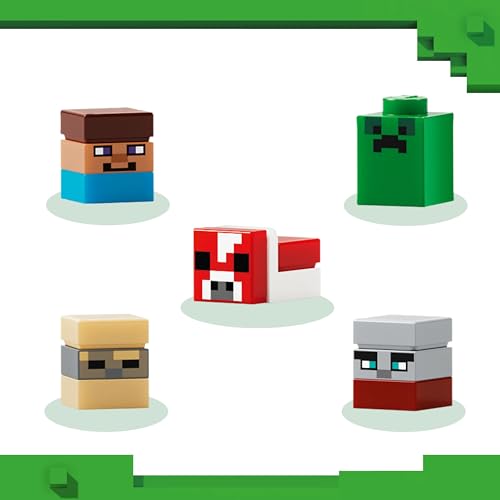 Image of LEGO Minecraft Mini Biomes - Minecraft Art Building Set - Gaming Decoration for Ages 12+ - 21589