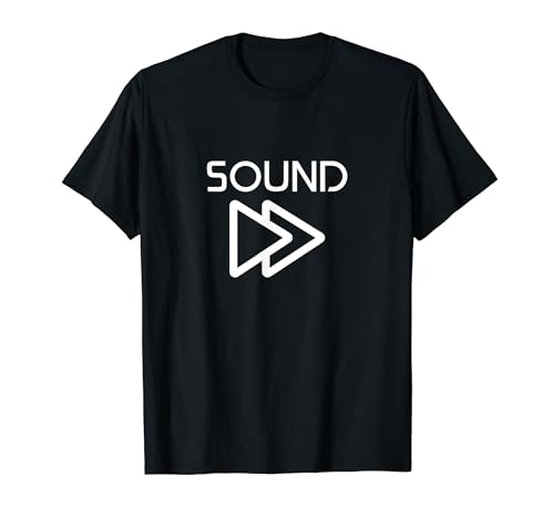 Amante de la música electrónica camisas negras para hombres amantes de la música Camiseta