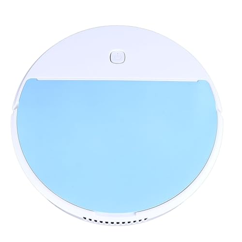 aqxreight Robot Aspirador, Barredora Automática Inalámbrica con Potente Succión, Multisuperficie para Azulejos, Suelos de Madera, Alfombras de Pelo Corto, Cepillos Laterales Dobles, Autonomía de 60