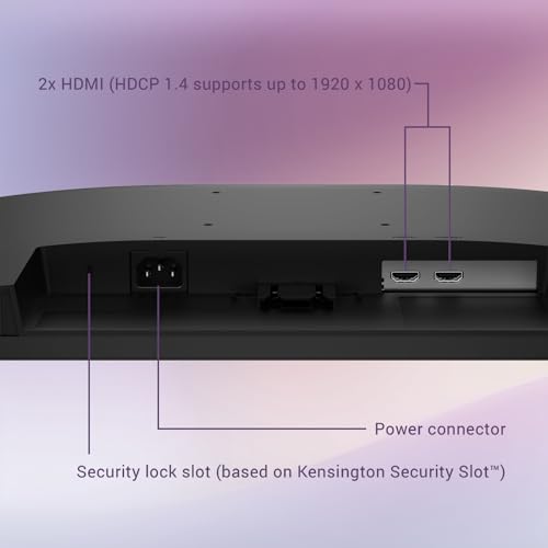 Image of Dell 24 inch Full HD Monitor, IPS Computer Display, 144Hz Refresh Rate, 1ms MPRT, AMD FreeSync for Smooth Gaming, Dual HDMI, Tilt Adjustable, VESA Mountable, for Home Office